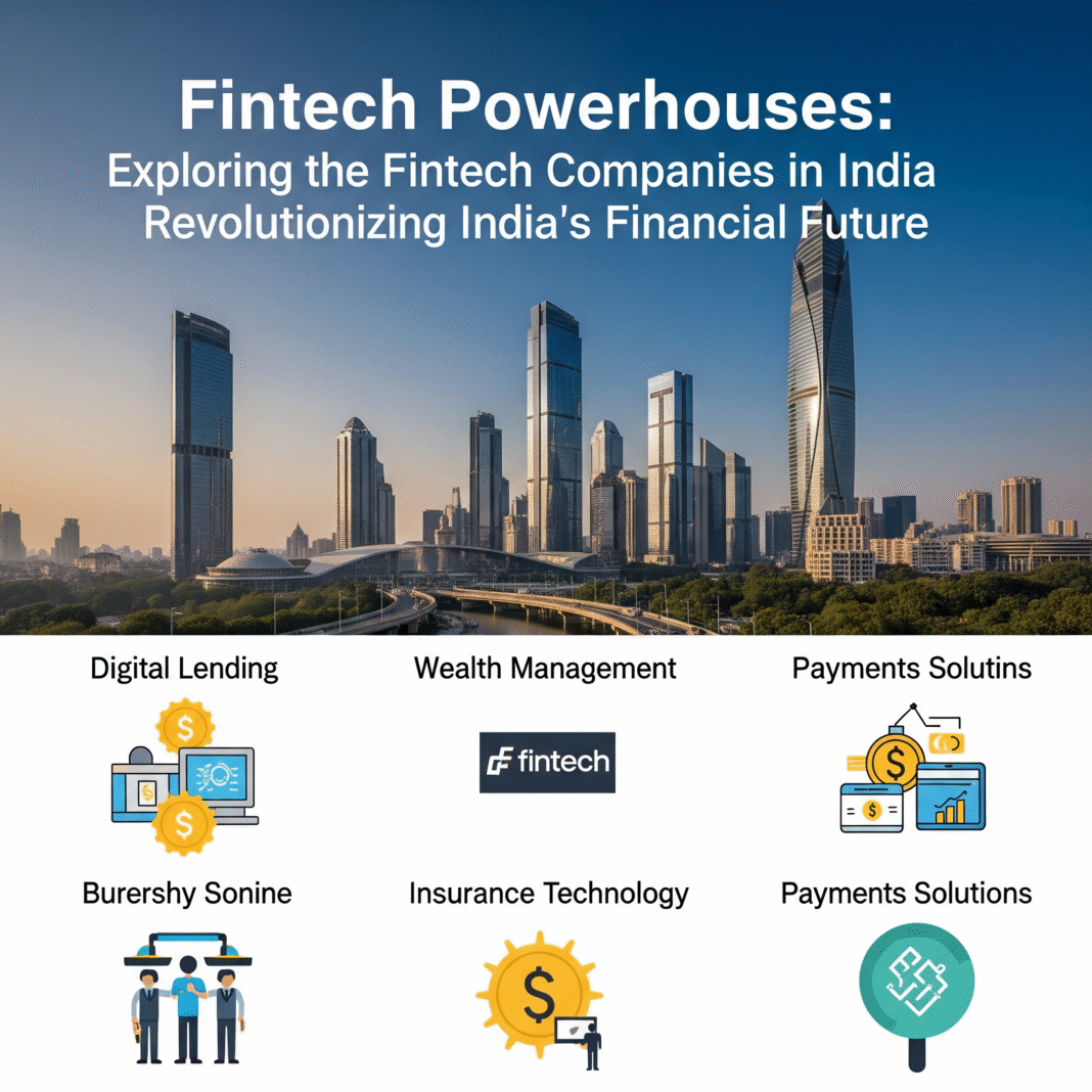 Fintech Powerhouses Exploring the Fintech Companies in India Revolutionizing India’s Financial